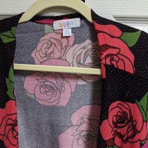 Rose pattern Caroline sweater
